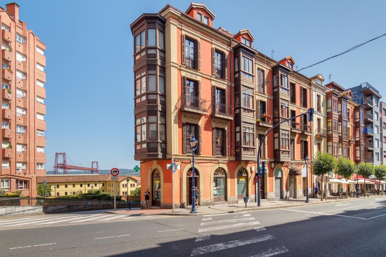 Amplio Y Elegante Con Diseno Vintage Lägenhet Portugalete Exteriör bild